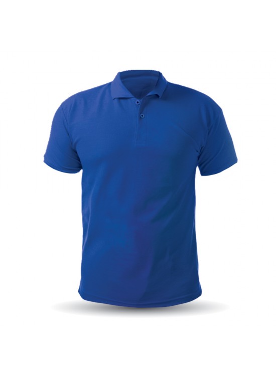 AÇELYA SAKS MAVİ S POLO YAKA TİŞÖRT