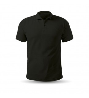 AÇELYA SİYAH S POLO YAKA TİŞÖRT