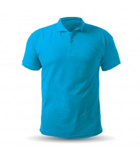 AÇELYA TURKUAZ XXL POLO YAKA TİŞÖRT