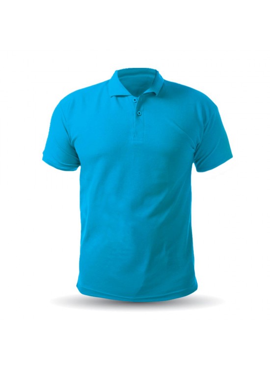 AÇELYA TURKUAZ XXL POLO YAKA TİŞÖRT