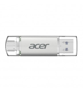Acer 64GB USB 3.2 UT300-64GB USB-A+USB-C Çift Taraflı Metal Flash Bellek
