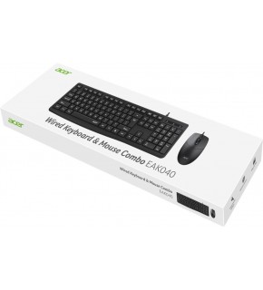 ACER EAK040 BKL Kablolu Klavye+ Mouse set