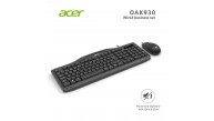 Acer OAK920 Q Usb SİYAH 1.8mt Kablolu Klavye-Tek Tuş Hesap Makinalı (Sessiz Tuş) Acer OAK920 Q Usb SİYAH 1.8mt Kablolu Klavye-Tek Tuş Hesap Makinalı (Sessiz Tuş)