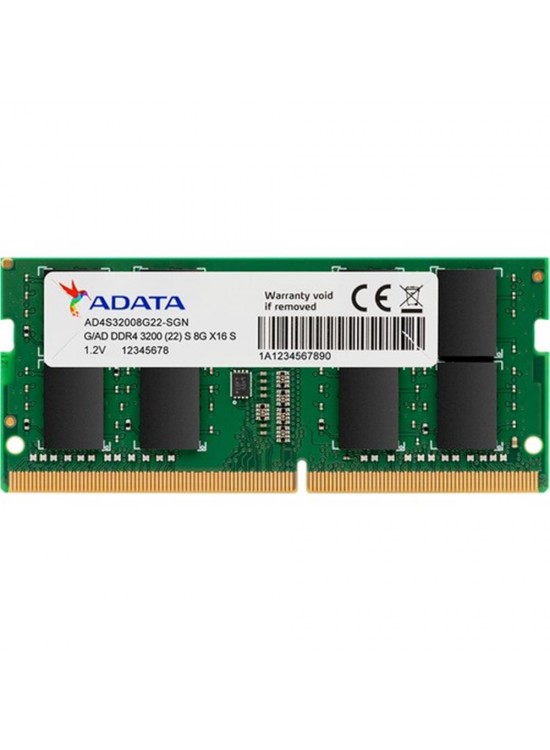 Adata 16GB DDR4 3200MHz 260Pin 1.2V Notebook Ram