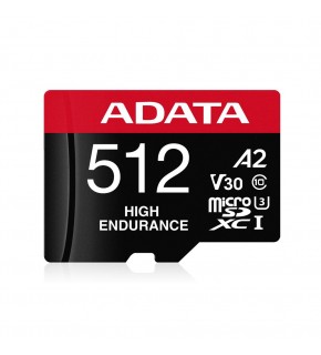 Adata 512 GB High Endurance microSDXC 4K U3 V30 A2 Hafıza Kartı