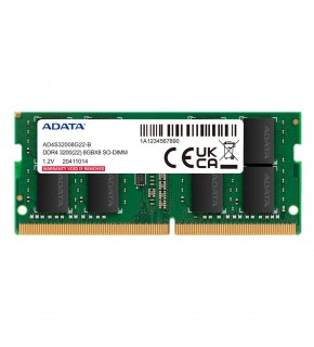 Adata 8GB DDR4 3200MHz 260Pin 1.2V Notebook Ram