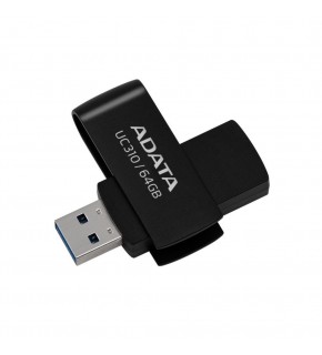 Adata UC310-64GB 64GB USB3.2 Gen1 Black Flash Bellek