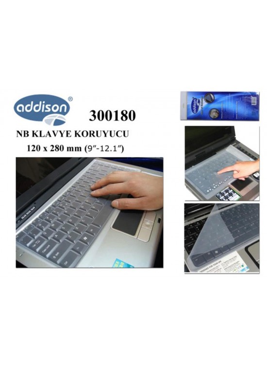 Addison 300180 9"-12.1" Notebook Klavye Koruyucu