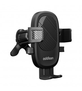 Addison ADS-134 Universal Ayarlanabilir Siyah Klima Izgara Üzeri Araç Telefon Tutucu