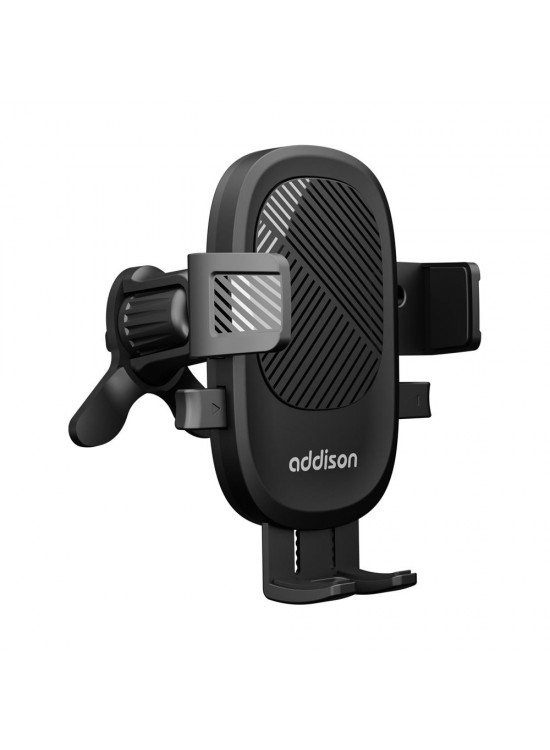 Addison ADS-134 Universal Ayarlanabilir Siyah Klima Izgara Üzeri Araç Telefon Tutucu