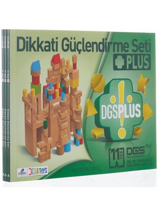 Adeda Dikkat Güçlendirme Seti Plus 11 Yaş Kitapları