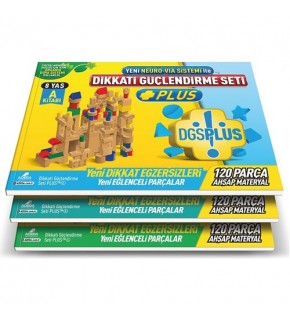Adeda Dikkat Güçlendirme Seti Plus 8 Yaş Kitapları