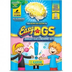 Adeda Dikkati Güçlendirme Seti Easy 4-7 Yaş B