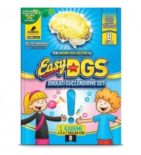 Adeda Dikkati Güçlendirme Seti Easy 4-7 Yaş B