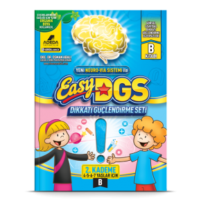 Adeda Dikkati Güçlendirme Seti Easy 4-7 Yaş B