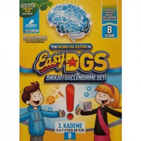 Adeda Dikkati Güçlendirme Seti Easy 5-8 Yaş B