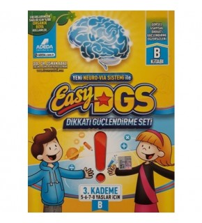 Adeda Dikkati Güçlendirme Seti Easy 5-8 Yaş B