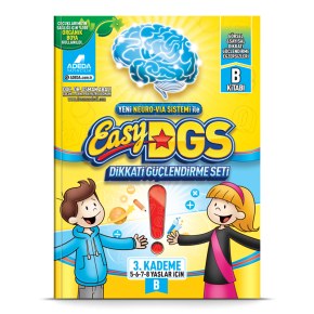 Adeda Dikkati Güçlendirme Seti Easy 5-8 Yaş B