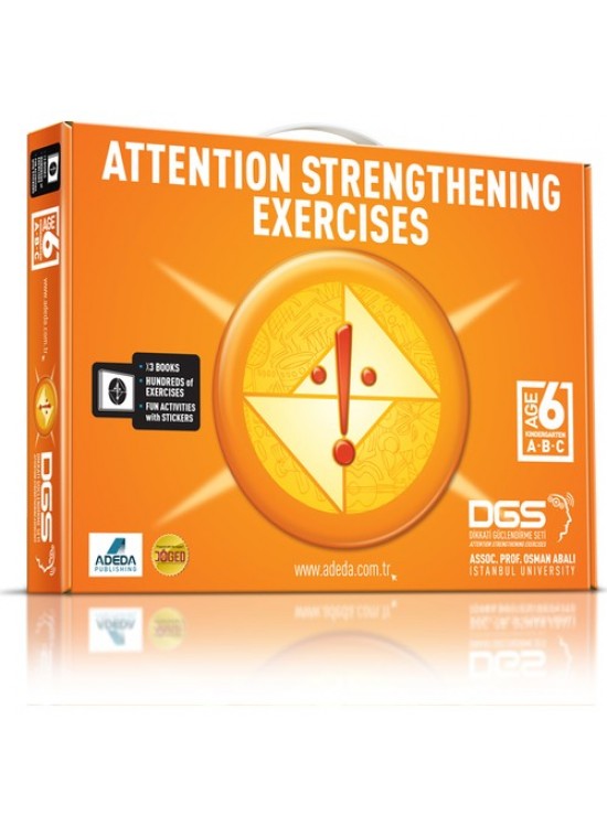 Adeda Dikkati Güçlendirme Seti İngilizce 6 Yaş