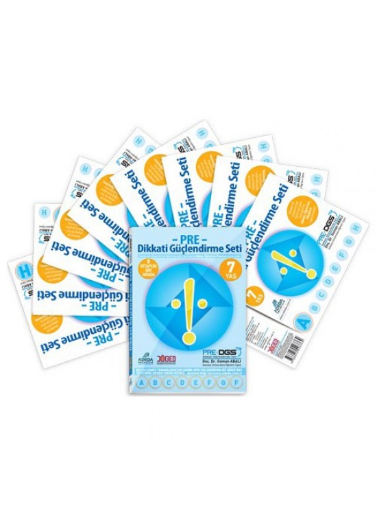Adeda Dikkati Güçlendirme Seti -Pre- 7 Yaş