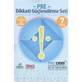 Adeda Dikkati Güçlendirme Seti -Pre- 7 Yaş
