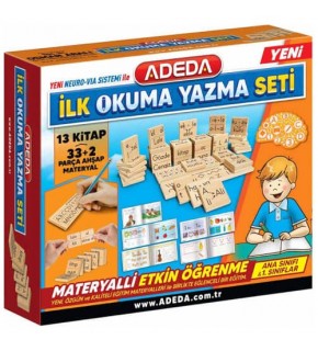 Adeda İlk Okuma Yazma Seti