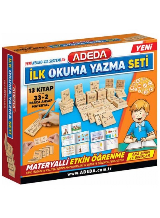 Adeda İlk Okuma Yazma Seti