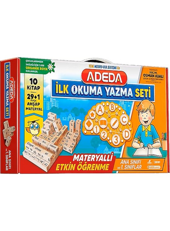 Adeda İlk Okuma Yazma Seti