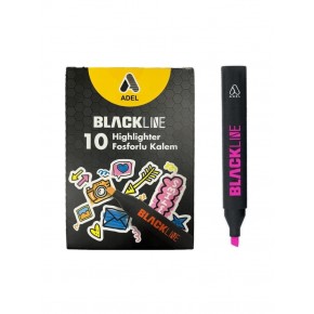 Adel Bl Fosforlu Kalem, Pembe (1 Adet)