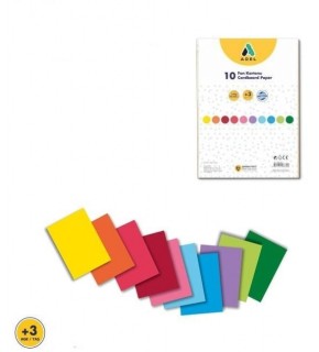 Adel Fon Kartonu 25X35 Karışık 10 Lu 4343030001000