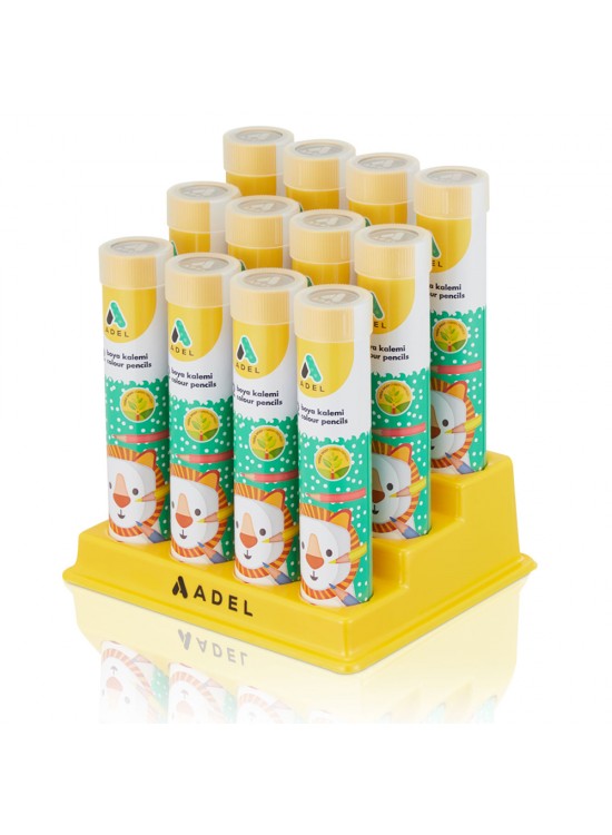 Adel Kuru Boya Tam Boy Tüp 12 Renk 2112 315013(1 Adet)