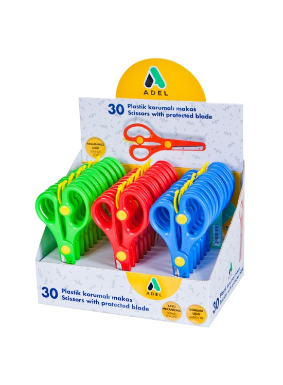 Adel Okul Makası Korumalı Yaylı 30 Lu 4012 145821