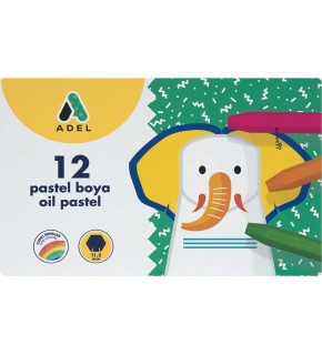 Adel Pastel Boya 12 Renk 2025 2280 000005