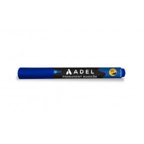 Adel Permanent Markör 2019 Yuvarlak Uç Mavi 4201980012000 (1 Adet)