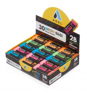 Adel Silgi Neon Dust-Free 4 Renk 2270 000023 (1 Adet)