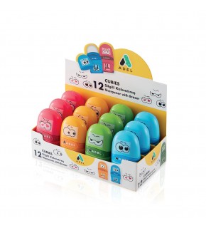 Adel Silgili Kalemtıraş Cubies (1 Adet)