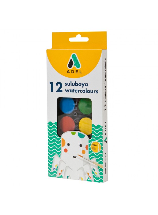 Adel Sulu Boya 24 MM 12 Renk 2290 933001 Adel Sulu Boya 24 MM 12 Renk 2290 933001