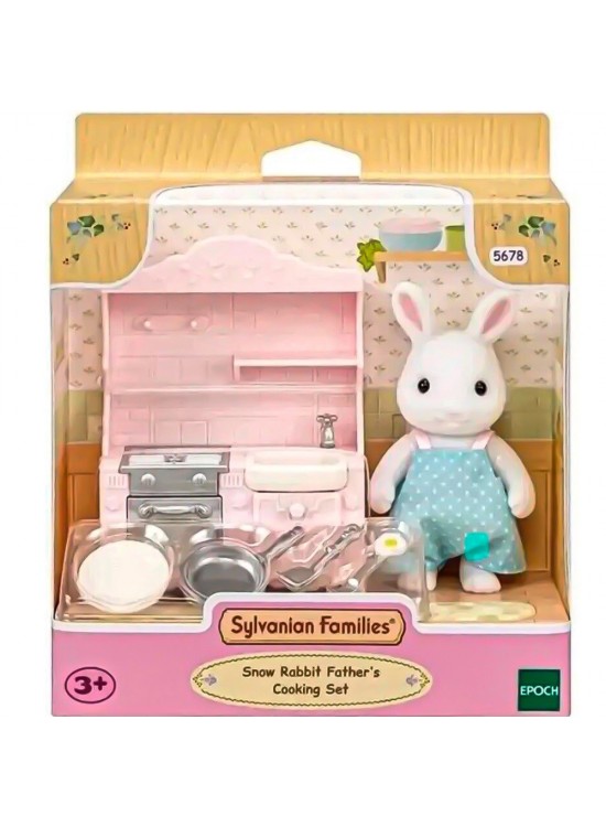 Adore Oyuncak Sylvanian families Kar Tavşanı Babanın Yemek Pişirme Seti ESE5678 Adore Oyuncak Sylvanian families Kar Tavşanı Babanın Yemek Pişirme Seti ESE5678
