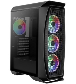Aerocool Aero One Duo 3 x ARGB 12cm ARGB Fan ATX Bilgisayar Kasası