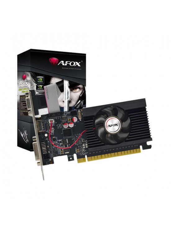 Afox Geforce Gt710 2gb Ddr3 64bit AF710-2048D3L5-V3 DVI HDMI VGA LP Single Fan Ekran Kartı Afox Geforce Gt710 2gb Ddr3 64bit AF710-2048D3L5-V3 DVI HDMI VGA LP Single Fan Ekran Kartı