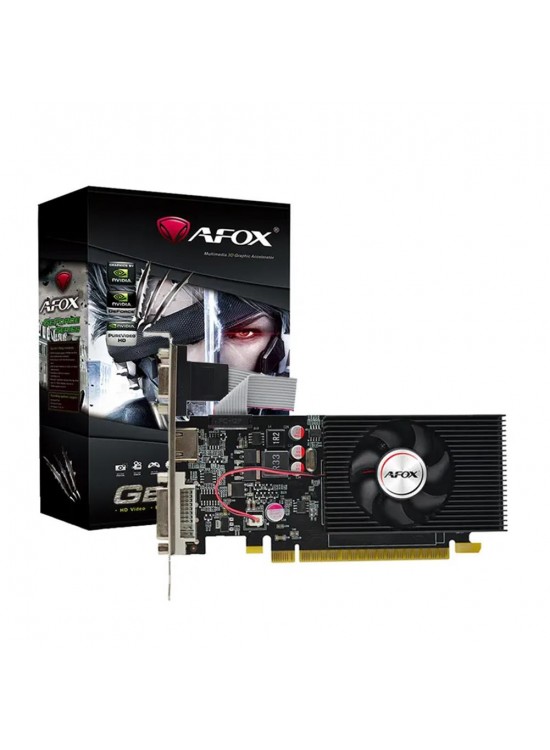 Afox Geforce GT730 2gb Ddr3 128bit AF730-2048D3L6 DVI HDMI VGA LP Single Fan Retail Pack Ekran Kartı