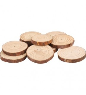 Ahşap Ağaç Dilimi Oval Küçük