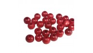 Ahşap Boncuk Renkli 1Kg 10Mm Yuvarlak Kırmızı