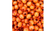 Ahşap Boncuk Renkli 1Kg 10Mm Yuvarlak Turuncu