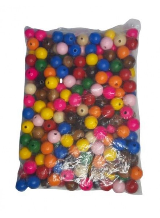Ahşap Boncuk Renkli 1Kg 25Mm Yuvarlak B5724 Ahşap Boncuk Renkli 1Kg 25Mm Yuvarlak B5724