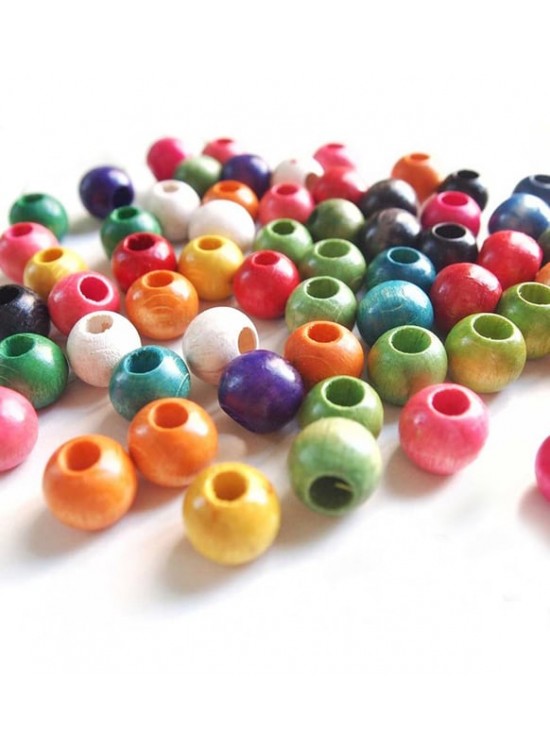 Ahşap Boncuk Sade 1Kg 17Mm Yuvarlak Vernikli Ahşap Boncuk Sade 1Kg 17Mm Yuvarlak Vernikli