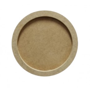 Ahşap Boyama Çerçeve Yuvarlak