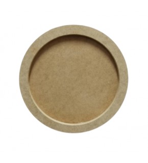 Ahşap Boyama Çerçeve Yuvarlak