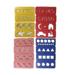 Ahşap Çizgi Çalışmaları Seti