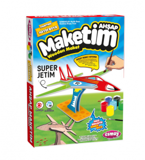 Ahşap Maket Boyama Süper Jetim 3069